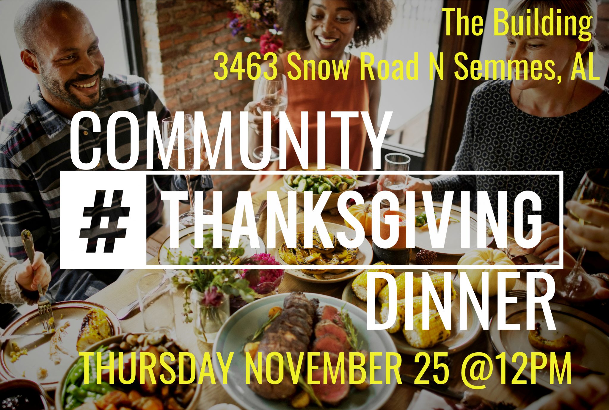 Community Thanksgiving Dinner by The Building City of Semmes, Alabama