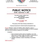 public hearing notice 10/7