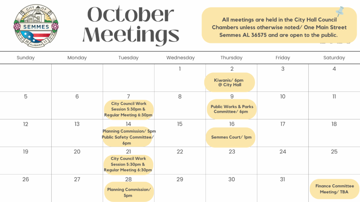 october meetings