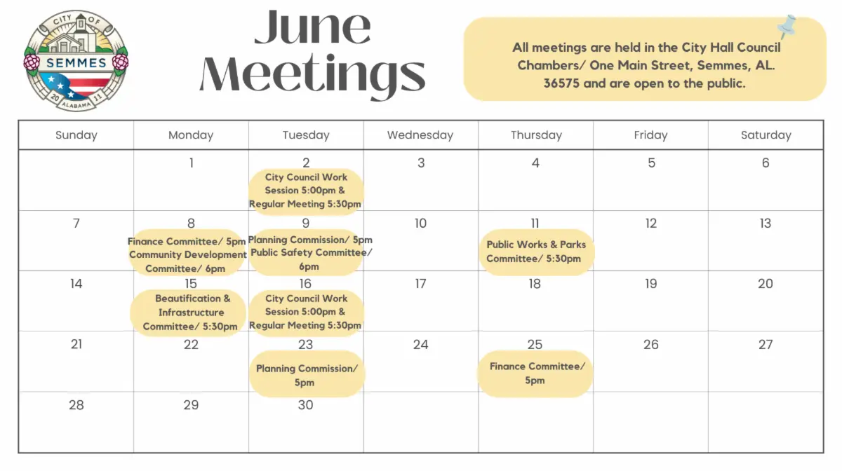 june meetings